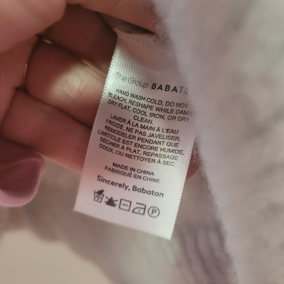 ARITZIA BABATON | Gray Wool Turtleneck Sweater XXS - Picture 5 of 8